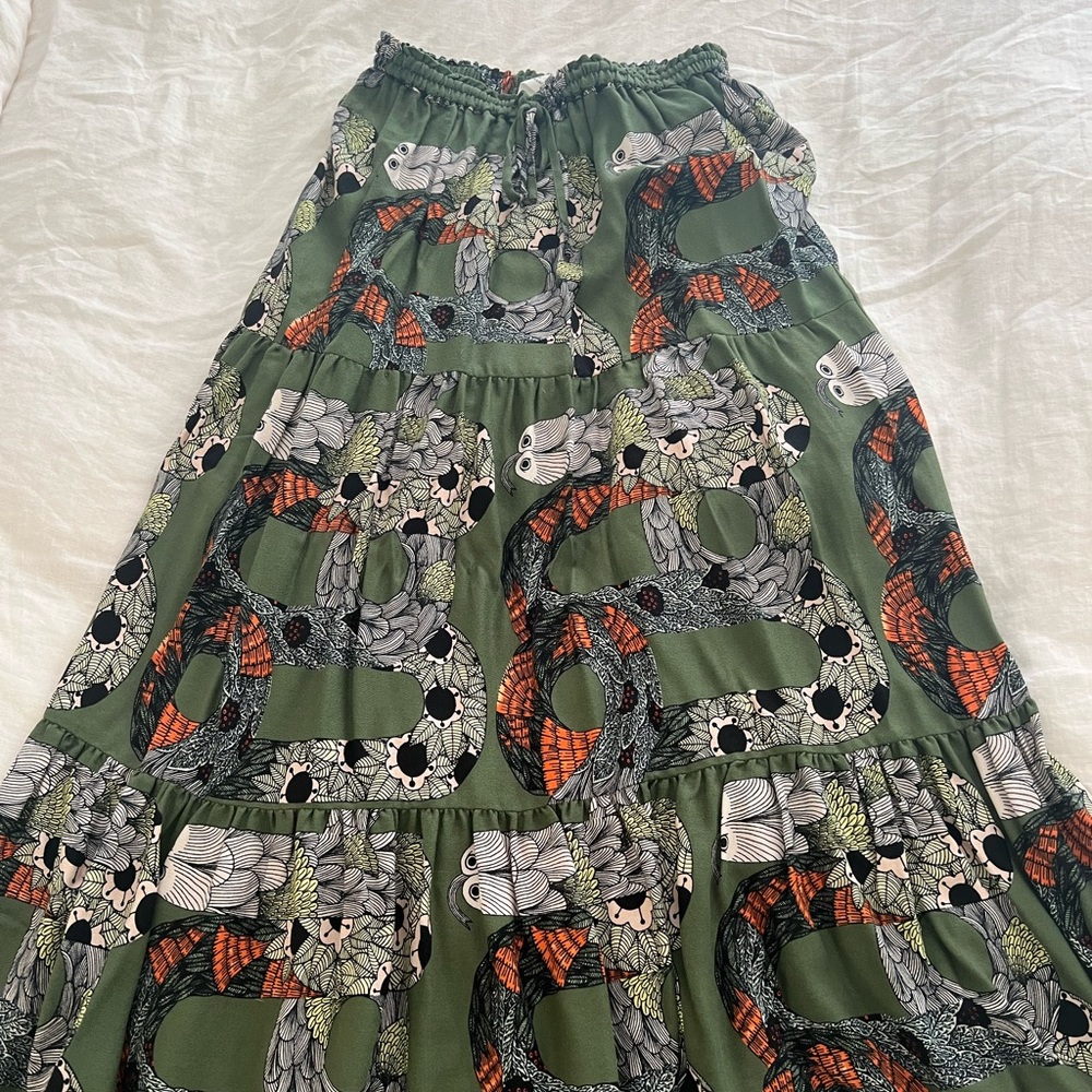 Anthro artist series drawstring skirt